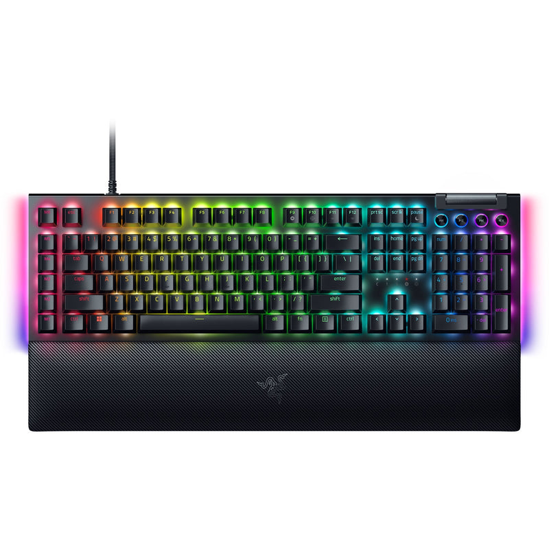 Load image into Gallery viewer, Razer blackwidow v4, gaming toetsenbord (zwart, us lay-out, yellow, rgb leds, doubleshot abs)