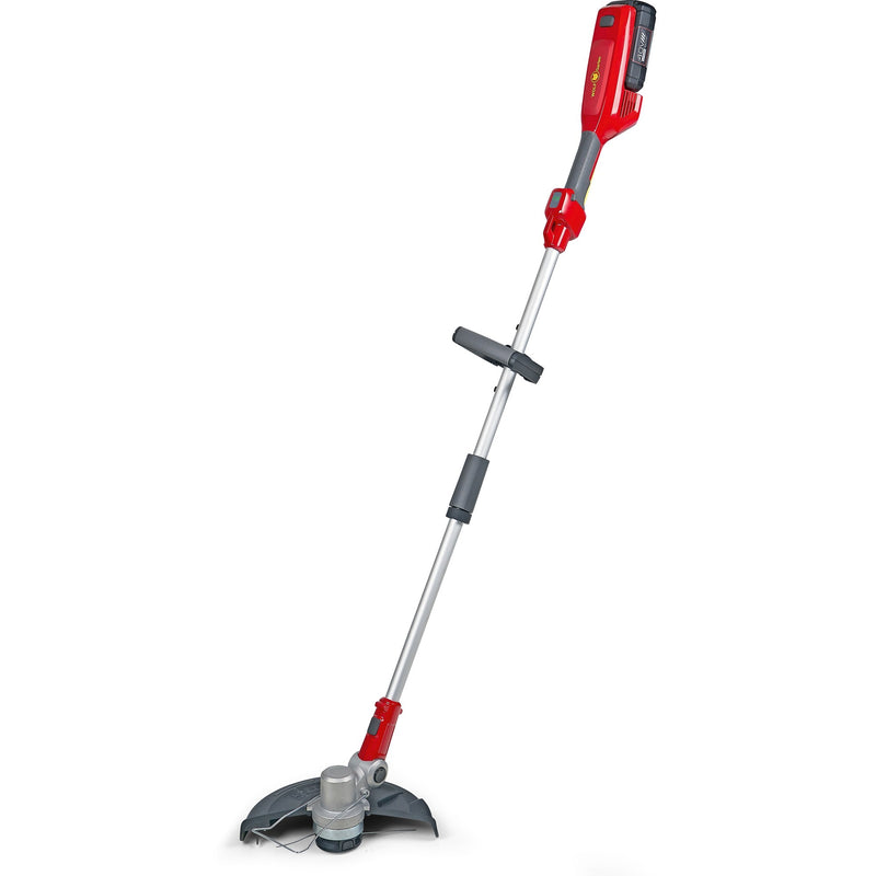 Load image into Gallery viewer, Wolf-garten accu grastrimmer lycos 40 300 t 30cm se (rood grijs, accu inbegrepen)