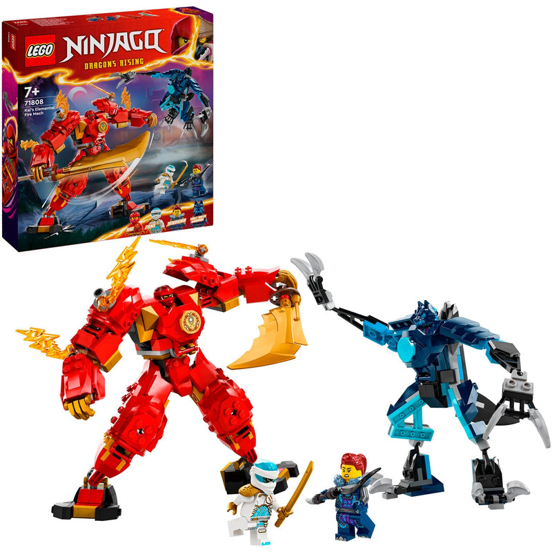 Load image into Gallery viewer, Lego ninjago 71808 kais elementaire vuurmecha