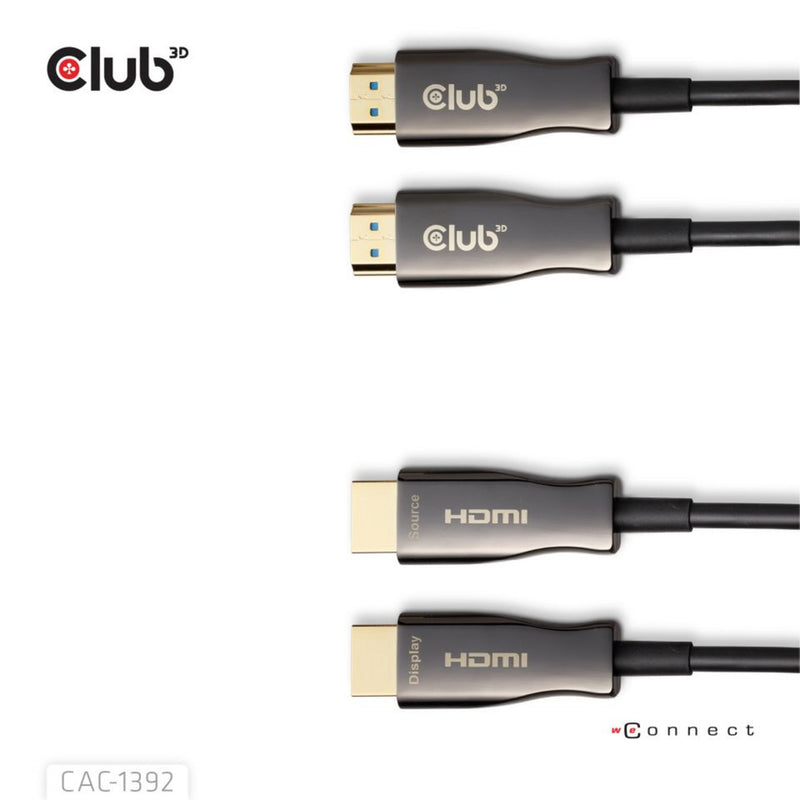 ギャラリービューアに画像をロードする, Club 3d hdmi hybride aoc kabel (zwart, 30 meter)