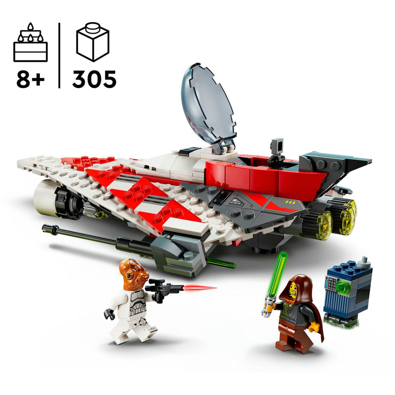 Afbeelding laden in galerijviewer, Lego star wars - jedi bobs starfighter constructiespeelgoed (75388)