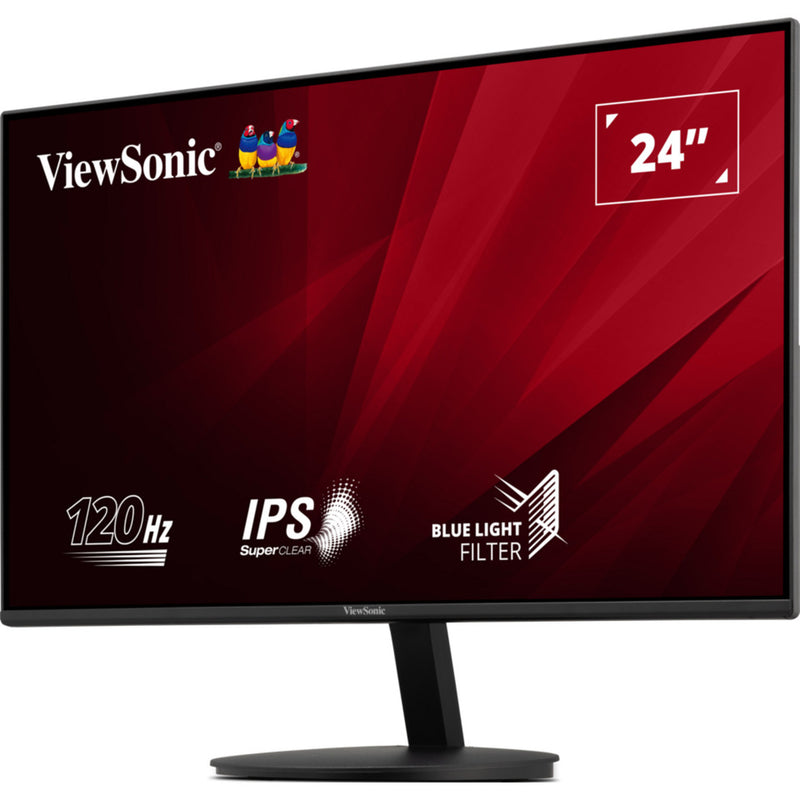 Chargez l'image dans la visionneuse de la galerie, Viewsonic va24e1-h full hd 24 monitor (zwart, 1x hdmi, 1x vga, 120 hz)
