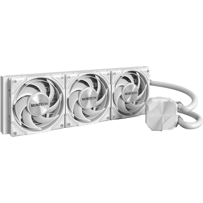 Load image into Gallery viewer, Montech hyperflow silent 360 waterkoeling (wit)
