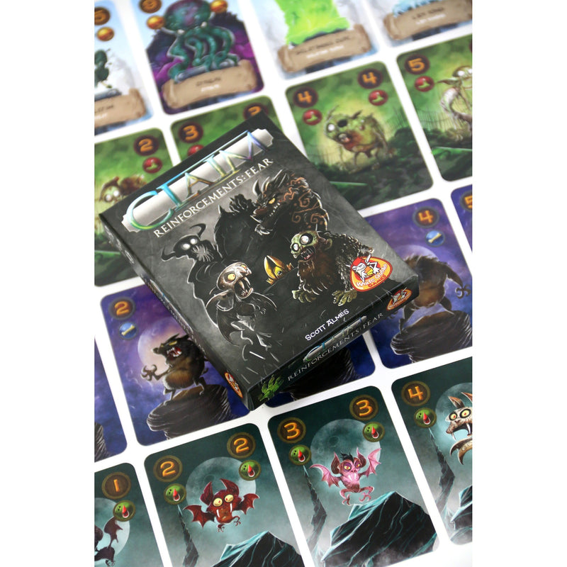 ギャラリービューアに画像をロードする, White goblin games claim reinforcements: fear kaartspel (nederlands, uitbreiding, 2 spelers, 25 minuten, vanaf 10 jaar)