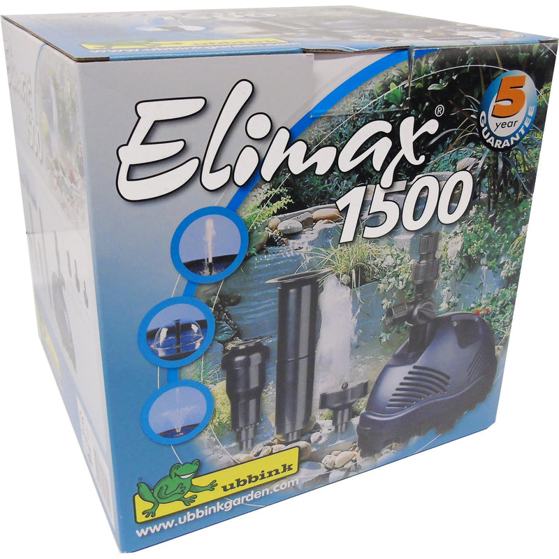 Load image into Gallery viewer, Ubbink elimax 1500 fonteinpomp (zwart)