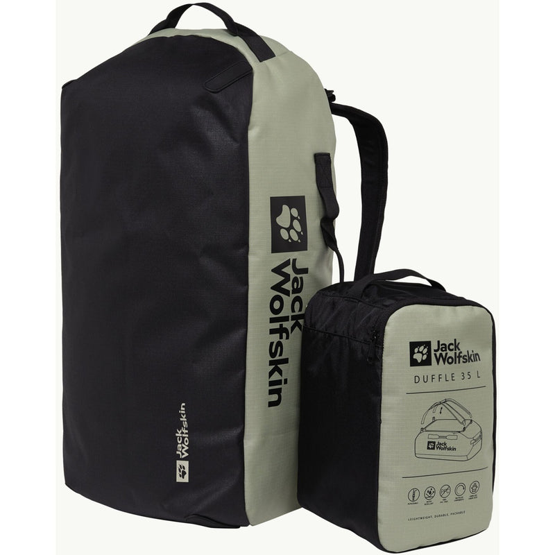 Load image into Gallery viewer, Jack wolfskin all-in duffle 35 rugzak (lichtgroen, 35 liter)
