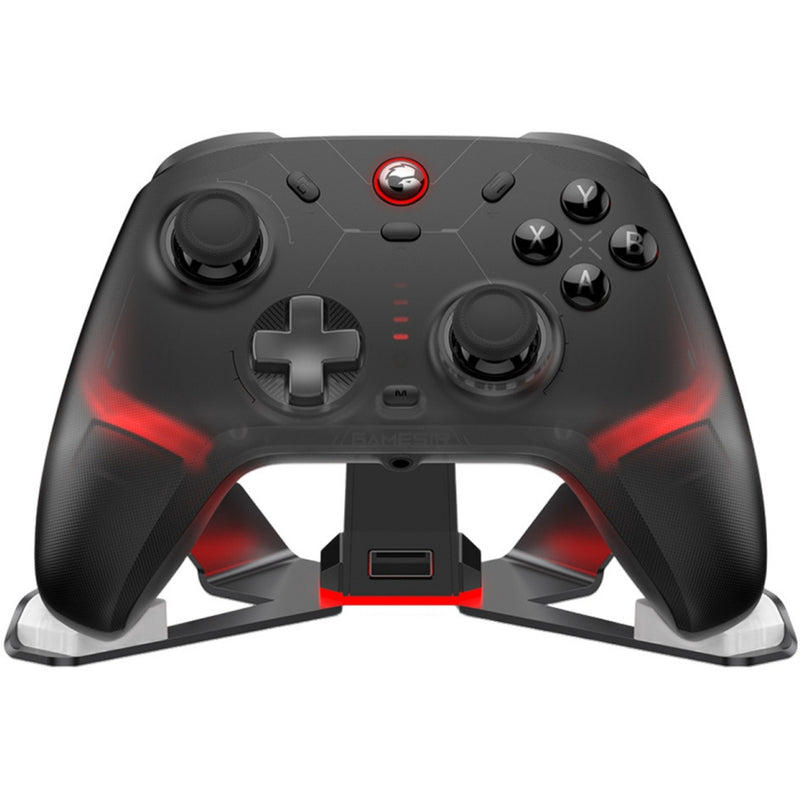 Chargez l'image dans la visionneuse de la galerie, Gamesir cyclone 2 multiplatform controller - shadow black (zwart rood, usb 2,4 ghz bluetooth, switch, android, ios, pc)