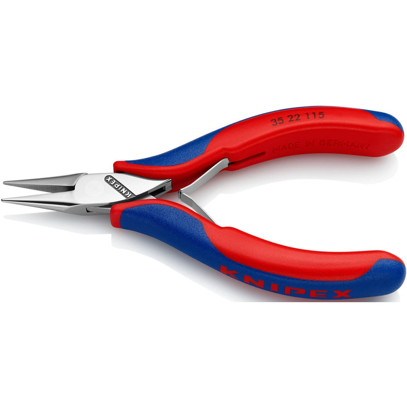 Load image into Gallery viewer, Knipex elektronica-grijptang 3522115 elektronica-tang (rood blauw)