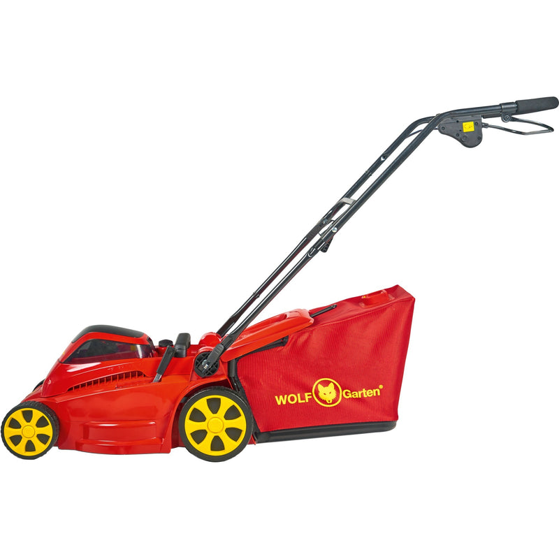 Load image into Gallery viewer, Wolf-garten lycos 40 340 m 40 li-ion power accu grasmaaier (rood, accu inbegrepen)