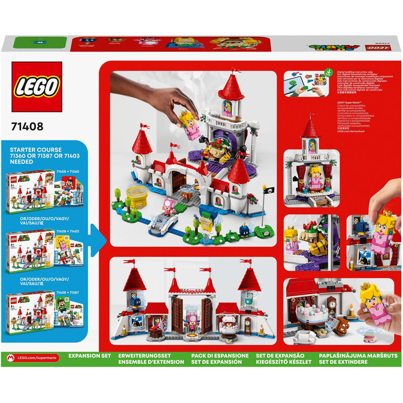 Afbeelding laden in galerijviewer, Lego super mario - uitbreidingsset: peach’ kasteel constructiespeelgoed (71408)
