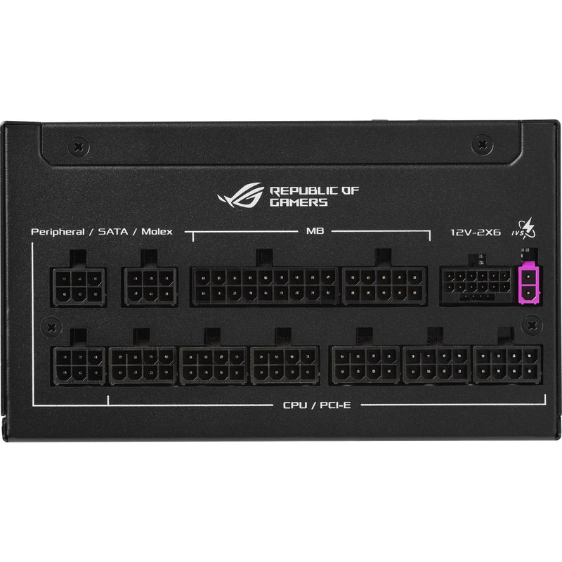 Chargez l'image dans la visionneuse de la galerie, Asus rog strix platinum modulaire 1000 watt voeding (zwart, 1x 12v-2x6, 4x pcie)