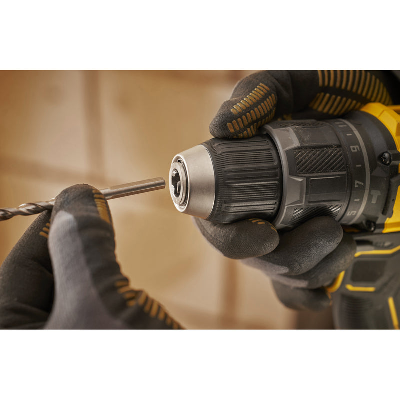 Load image into Gallery viewer, Stanley fatmax v20 18v schroefklopboormachine klopboorschroevendraaier (zwart geel, 2 accu's en oplader inbegrepen, met koffer)