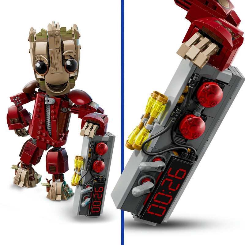 Load image into Gallery viewer, Lego marvel super heroes - groot in ravager jumpsuit constructiespeelgoed (76341)