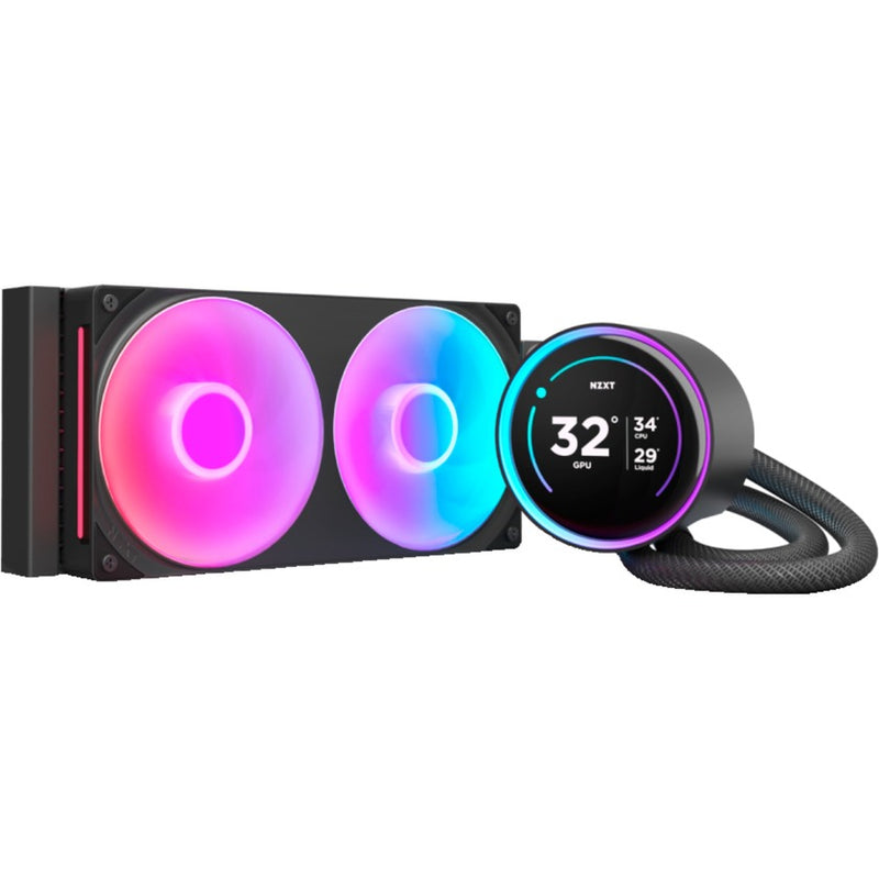 Load image into Gallery viewer, Nzxt kraken elite 240 rgb waterkoeling (zwart)