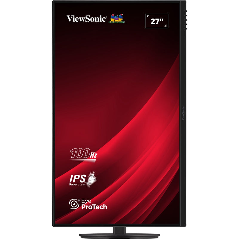 Chargez l'image dans la visionneuse de la galerie, Viewsonic vg2708a 27 monitor (zwart, 1x hdmi, 1x displayport, usb-c, usb-a, sound, 100 hz)