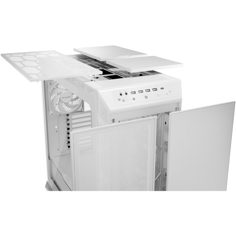 Afbeelding laden in galerijviewer, Be quiet! dark base pro 901 big tower behuizing (wit | 4x usb-a | 1x usb-c | rgb | tempered glass)