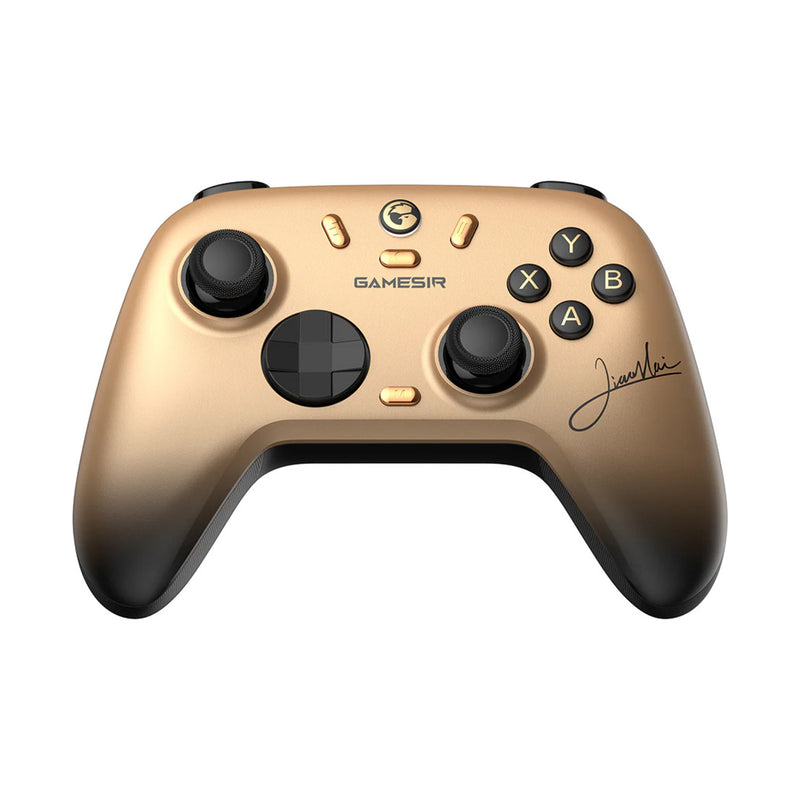 Cargue la imagen en el visor de la galería, Gamesir nova 2 lite multiplatform wireless game controller champion-editie (goud zwart, switch, pc, android en ios, bluetooth 2.4 ghz usb)