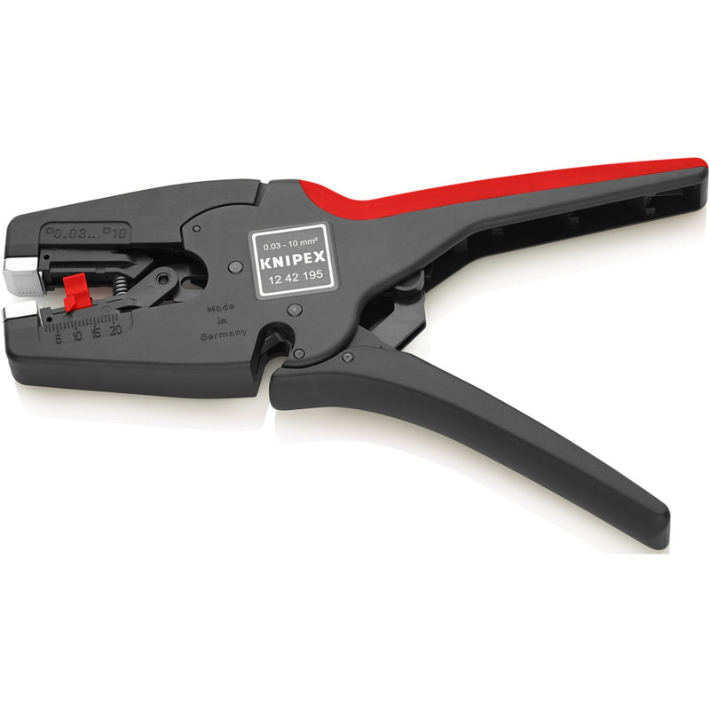 Load image into Gallery viewer, Knipex multistrip 10 automatische afstriptang 1242195 (zwart rood)