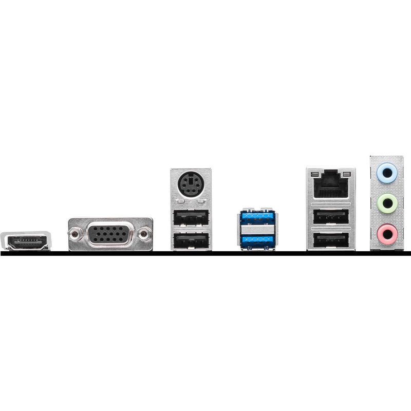 Load image into Gallery viewer, Msi pro h610m-e ddr4 socket 1700 moederbord (zwart, gb-lan, sound, µatx)