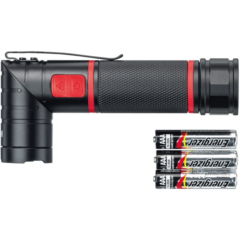 Load image into Gallery viewer, Wiha zaklamp met led, laser en uv-licht (zwart rood)