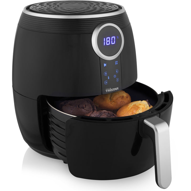 Chargez l'image dans la visionneuse de la galerie, Tristar fr-6956 digitale crispy fryer heteluchtfriteuse (zwart, 4.5 liter)