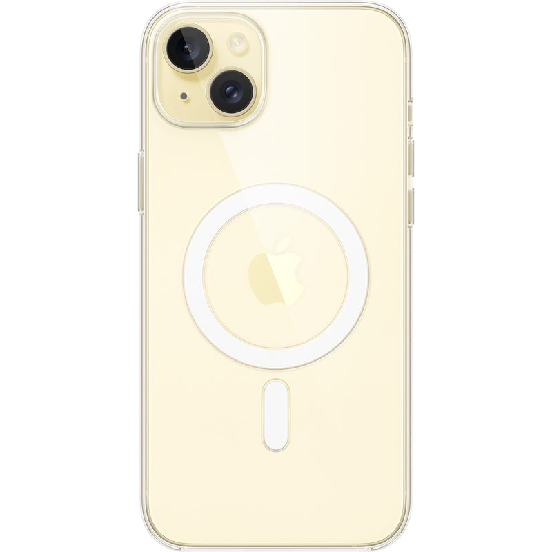 Afbeelding laden in galerijviewer, Apple doorzichtig hoesje met magsafe voor iphone 15 plus telefoonhoesje (transparant)