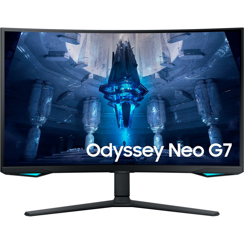 Load image into Gallery viewer, Samsung odyssey neo g7 s32bg750np 32 4k uhd curved gaming monitor (zwart, 2x hdmi, displayport, 2x usb-a, usb-b, 165 hz)