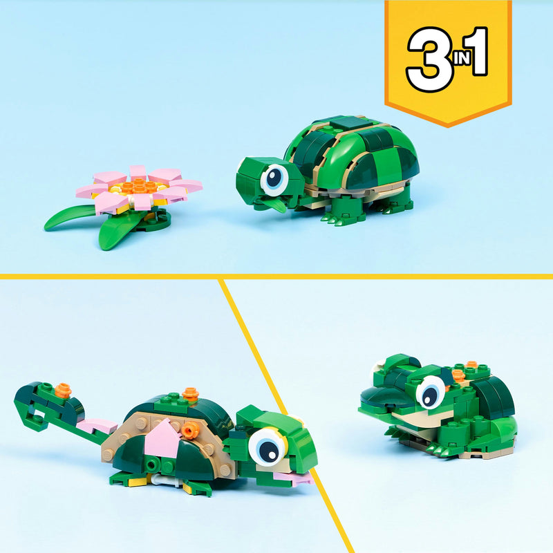 Load image into Gallery viewer, Lego creator 31377 schildpad met waterlelie
