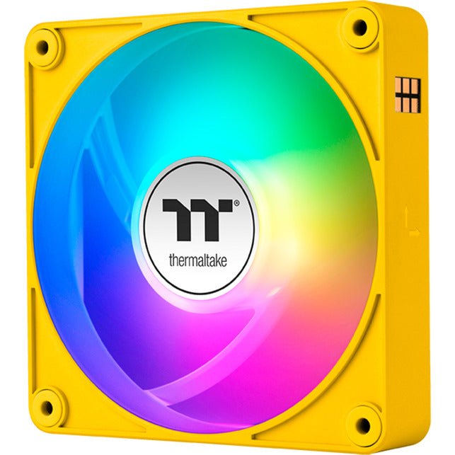Load image into Gallery viewer, Thermaltake ct120 ex argb sync pc cooling fan bumblebee (3-fan pack) case fans (geel, 3 stuks, 120 x 120 x 25 mm, pwm)