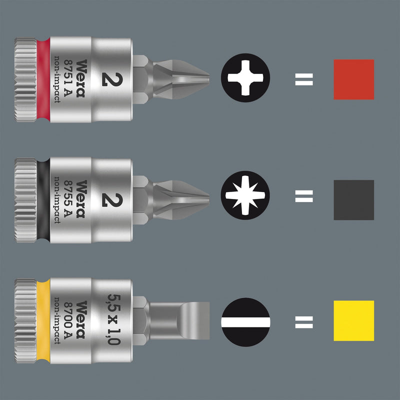 Load image into Gallery viewer, Wera 8100 sa all-in zyklop speed-ratelset, 42-delig gereedschapsset (zwart groen, 1 4 -aandrijving, met vasthoudfunctie, metrisch)