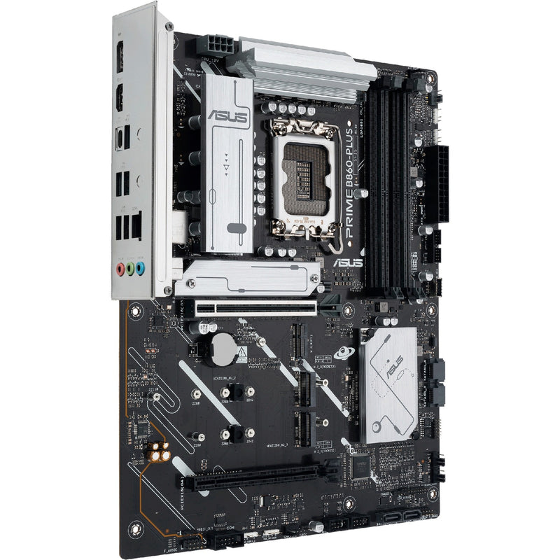 Afbeelding laden in galerijviewer, Asus prime b860-plus-csm socket 1851 moederbord (raid, 2.5 gb-lan, sound, atx)