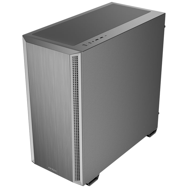 Afbeelding laden in galerijviewer, Antec p7 s midi tower behuizing (zwart zilver | 2x usb-a | 1x usb-c)
