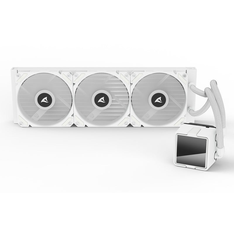 Load image into Gallery viewer, Sharkoon s60 argb waterkoeling (wit, 4-pin pwm)
