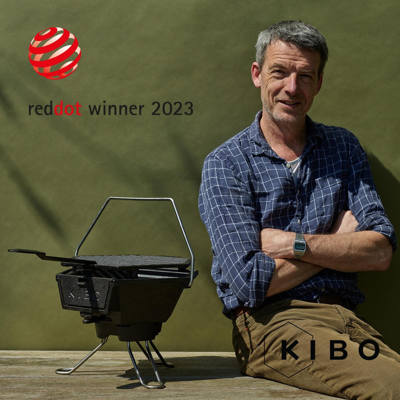 Cargue la imagen en el visor de la galería, The windmill kibo grill model 3.0 houtskoolbarbecue (zwart)