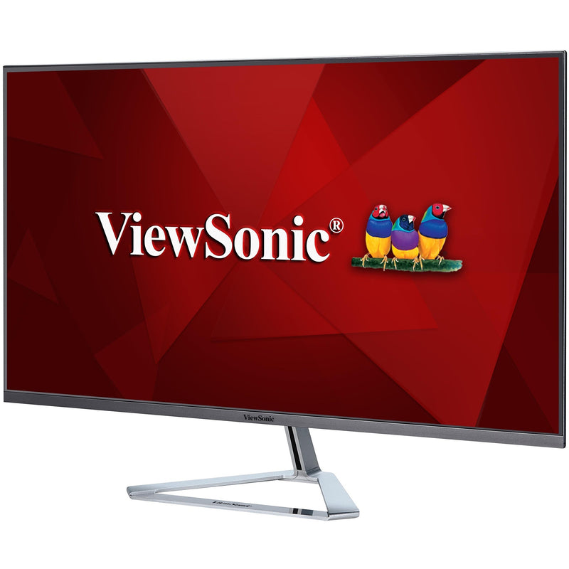 Laden Sie das Bild in Galerie -Viewer, Viewsonic vx3276-mhd-3 31.5 monitor (zwart (mat) zilver, 1x hdmi, 1x displayport, vga, audio)