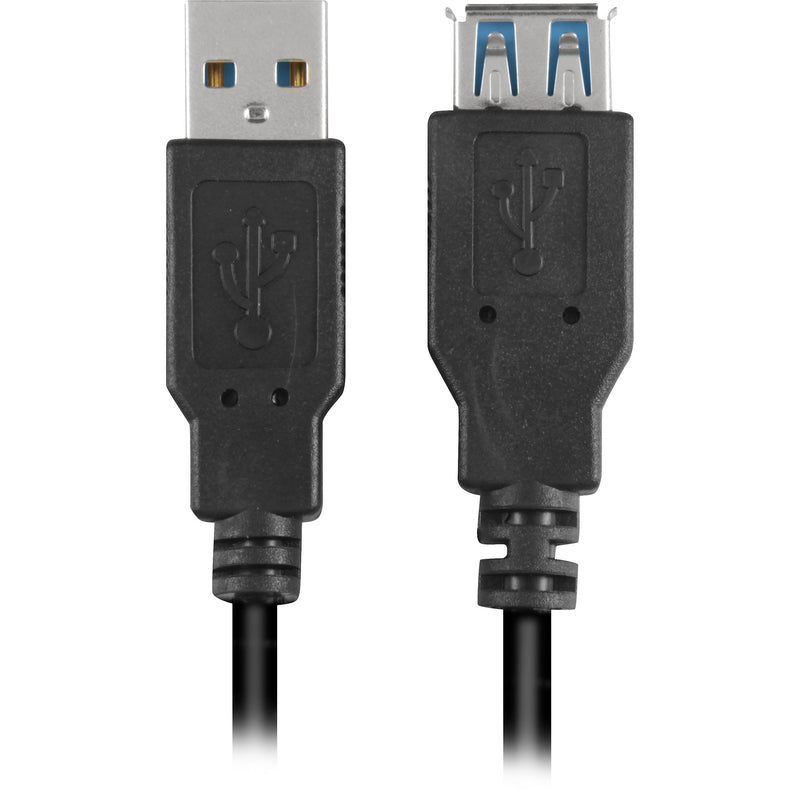 Load image into Gallery viewer, Sharkoon usb 3.0 verlengkabel (zwart, 3 meter)