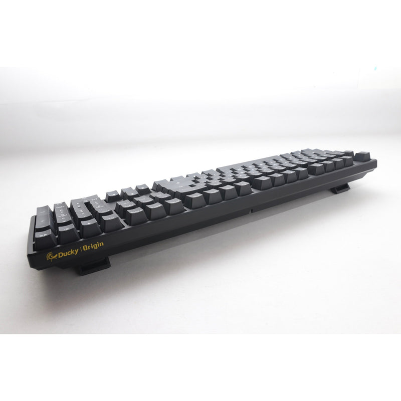 Load image into Gallery viewer, Ducky origin phantom black mechanisch toetsenbord (zwart, us lay-out (qwerty), cherry mx brown, 100%, hot swap, pbt double-shot keycaps)