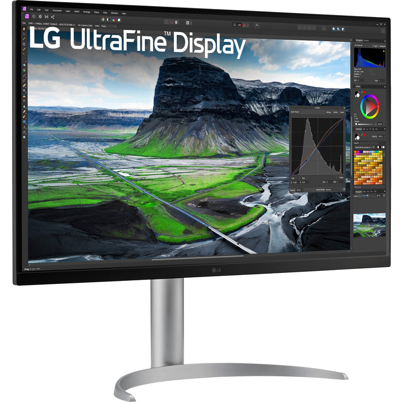 ギャラリービューアに画像をロードする, Lg ultrafine 32uq850v-w 31.5 4k uhd monitor (wit, 2x hdmi, displayport, 2x usb-a, usb-b, usb-c)