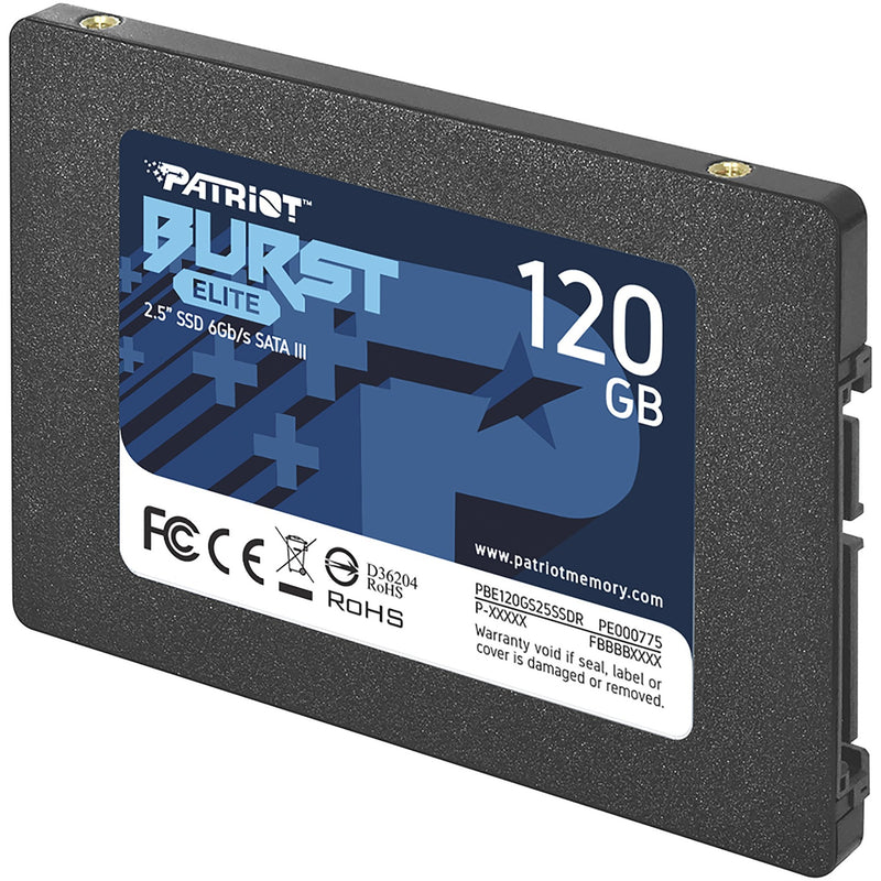 Load image into Gallery viewer, Patriot burst elite 120 gb ssd (zwart, pbe120gs25ssdr, sata 6 gb s)