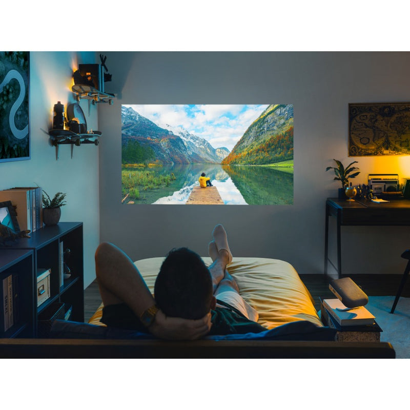 Load image into Gallery viewer, Viewsonic smart led draagbare projector met harman kardon luidsprekers (zwart, hdmi, audio, wifi, bluetooth)