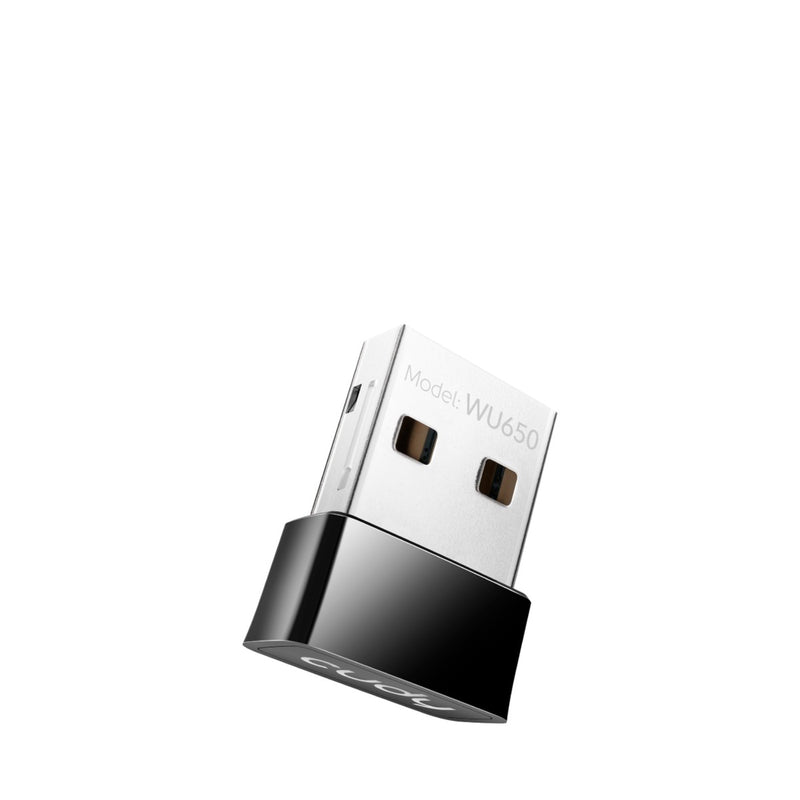 Load image into Gallery viewer, Cudy ac650 wireless dual band mini usb wlan adapter (zwart)