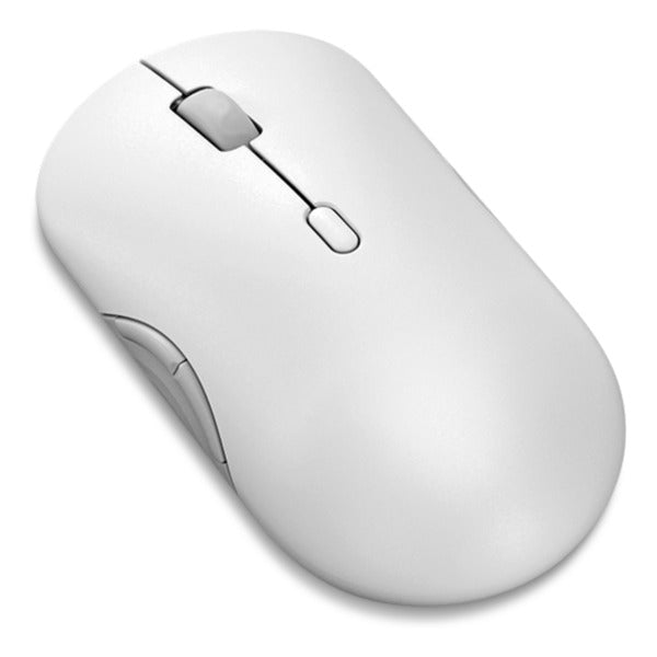 Laden Sie das Bild in Galerie -Viewer, Lenovo 700 multi-device wireless silent mouse (wit, 1600 - 4000 dpi, bluetooth 5.3 2.4 ghz)