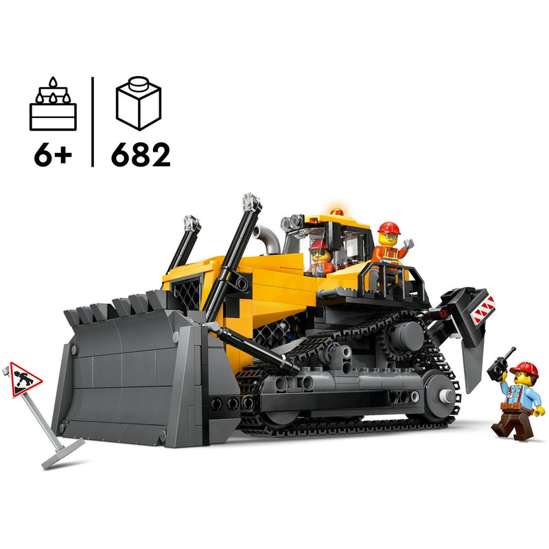 Load image into Gallery viewer, Lego city 60466 gele bulldozer