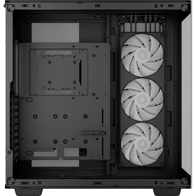 Load image into Gallery viewer, Deepcool ch780 midi tower behuizing (zwart | 4x usb-a | 1x usb-c | rgb | tempered glass)