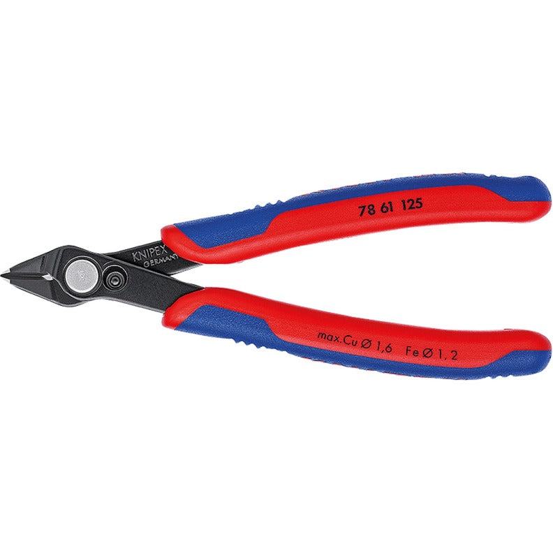 Afbeelding laden in galerijviewer, Knipex 78 61 125 electronic super knips® zijsnijtang 125mm | geatramenteerd