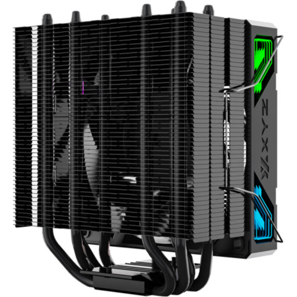 Laden Sie das Bild in Galerie -Viewer, Xyz pc gear thermax 4 rgb cpu-koeler (zwart, argb, pwm)