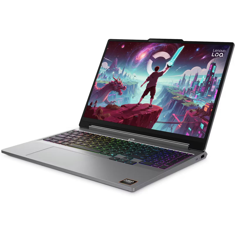 Laden Sie das Bild in Galerie -Viewer, Lenovo loq 15ahp11 (83tn0005mh) 15.3 gaming laptop (grijs | r7 250 | rtx 5060 | 16 gb | 512 gb ssd)