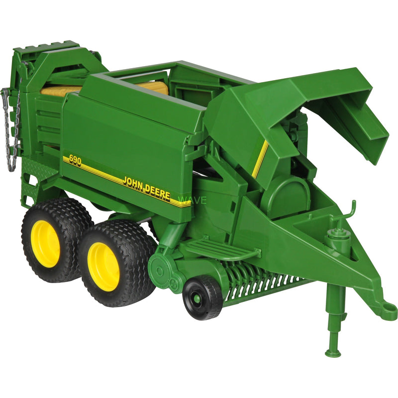 Afbeelding laden in galerijviewer, Bruder speelgoed | miniature vehicles - john deere balenpers (02017)