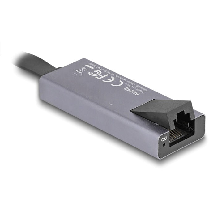 Load image into Gallery viewer, Delock usb-c > 2.5 gigabit lan slim netwerkadapter (grijs)