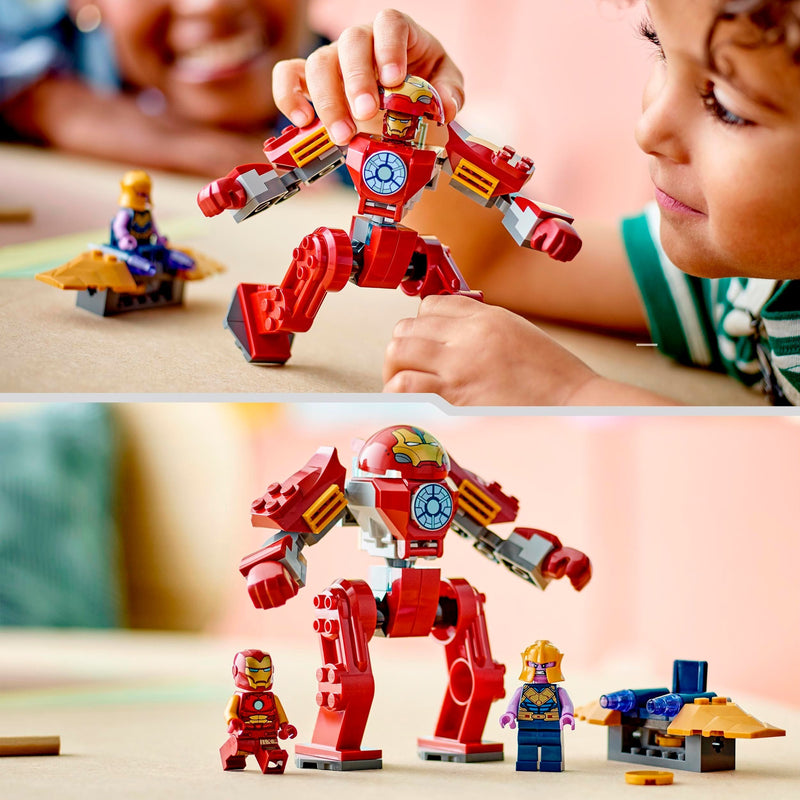 Laden Sie das Bild in Galerie -Viewer, Lego marvel - iron man hulkbuster vs. thanos constructiespeelgoed (76263)